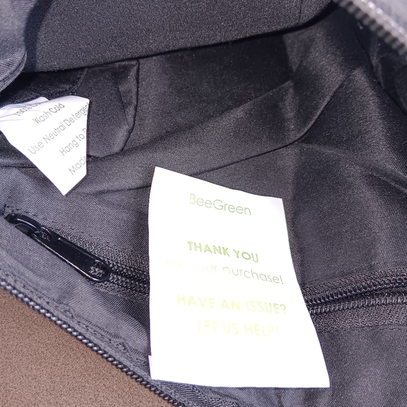 NIB NWT Monogrammed Canvas  Cosmetic Bag - Picture 6 of 6